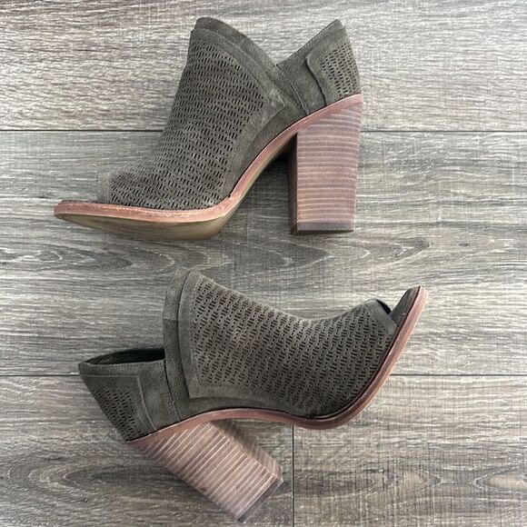 Vince Camuto Karini Peeptoe Booties - Picture 1 of 7